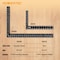 Powertec Carpenter Square Set, 16"x24" Framing Square & 8"x12" Square Ruler 80037 - alternate 3