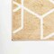 Jonathan Y Tumbling Blocks Modern Geometric Gold/White 3 ft. x 5 ft. Area Rug SEU101E-3 - alternate 2