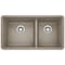 Blanco Precis 1-3/4 Bowl -Truffle 441296 - alternate 1