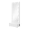 Global Furniture Usa Contemporary Ella White Narrow Tall Mirror With Led And Speaker ELLA-WHITE-NARROW TALL MR W/ LED & SPEAKER - alternate 2