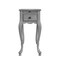 Homeroots 25" Gray Solid And Manufactured Wood Rectangular End Table With Drawer 488956 - alternate 1