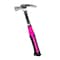 The Original Pink Box 16 oz Steel Rip Claw Hammer with Smooth Face & Slip Resistant Handle. Pink PB16SHM - alternate 1