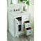 James Martin Vanities De Soto 30" Single Vanity, Bright White, w/ 3 CM Siberian Silestone Top 825-V30-BW-3SFR - alternate 2