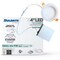 Bulbrite 4" Canless 2700K, 65w Equivalent, New Construction Integrated LED Recessed Light Kit Metal JBOX, 2PK 861666 - alternate 2