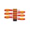 Tekton Phillips, Slotted, Square Insulated Screwdriver Set w/Mod. Org., 6-Piece (#1-#2, 5.5-6.5 mm, #1-#2) DVZ90102 - alternate 1