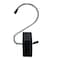 Nahanco 4 1/2in Hang-All Black Plastic Clip With Chrome Hook, 100PK 610B - alternate 1