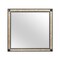 Homeroots 36" Black And Gold Faux Crystal And Wood Dresser Mount Framed Mirror 564629 - alternate 1