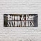 Signmission Bacon & Egg Sandwiches, 24 Inch x 72 Inch, Vinyl Banner B-72-30475 - alternate 2