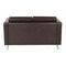 Osp Home Furnishings Pacific Love Seat, Espresso PAC52-V34 - alternate 2