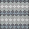 Homeroots 5' X 8' Gray Black And Green Geometric Washable Indoor Outdoor Area Rug 597903 - alternate 2