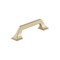 Amerock Exceed 3-3/4 inch 96mm Center-to-Center Golden Champagne Cabinet Pull BP36881BBZ - alternate 1