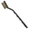Prosource Wire Brush, Brass Bristle, 1/2 in W Brush, 7 in OAL PB-57130-B3L - alternate 2
