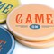 Wanda June Home Game On 6 Piece Stoneware Coaster Set in Assorted Colors 135210.06R - alternate 2