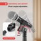 Pyle Square Base Microphone Stand with Mic Clip PMKS61 - alternate 2