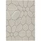 Homeroots 3' X 5' Beige And Brown Abstract Washable Indoor Outdoor Area Rug 600510 - alternate 3