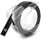 Dymo Self-Adhesive Glossy Labeling Tape for Embossers, 0.37 in. x 9.8 ft Roll, Black 520109 - alternate 1