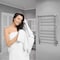 Anzzi Eve 8-Bar Wall Mounted Electric Towel Warmer Rack in Polished Chrome TW-AZ012CH - alternate 3