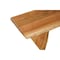 Homeroots 105in Natural Solid Wood Live Edge Dining Bench 636210 - alternate 2
