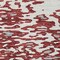 Homeroots 10' X 14' Burgundy And Ivory Abstract Washable Indoor Outdoor Area Rug 612946 - alternate 2