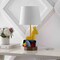 Jonathan Y Sahara 17.5" Mid-Century Vintage Iron/Resin Giraffe LED Kids' Table Lamp w/Phone Stand and USB Charg JYL6311A - alternate 2