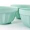 Martha Stewart 3 Piece Stoneware Bowl Set in Turquoise 128875.03 - alternate 3