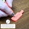 Grizzly Supply Large Cable Label, 3.25 in L, 0.75 in W, Hook and Loop Closure, Assorted Colors, 8PK GS-HLCL-Large - alternate 2