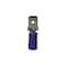 Gb Disconnect Terminal, 600 V, 16 to 14 AWG Wire, 1/4 in Stud, Vinyl Insulation, Blue, 18PK 20-143M - alternate 2