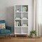 Homeroots 60" Natural And White Wood Eight Tier Bookcase 403099 - alternate 2