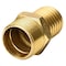 Water Source Pipe Adapter, 1-1/4 in, MNPT x Barb, Brass MA125NL - alternate 2