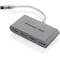 Iogear USB C to 4 port USB A Hub GUH3C14 - alternate 2