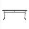 Correll Rectangle Econoline TFL Flip Top Table, 60 in W, 23 in to 31 in H, Particleboard Top, Black Granite FTM2460TF-07 - alternate 2