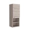 Homeroots 12" Light Gray Wood Freestanding Single Door Bathroom Vanity And Medicine Cabinet 543586 - alternate 2