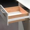 Brixwell 16 in L Ball Bearing Side Mount Drawer Slides Less Bracket For kitchen And Cabinet Hardware White BX613NBW - alternate 2