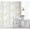 York Wallcoverings Teahouse Floral Neutral Wallpaper BL1783 - alternate 2