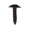 Auveco #8 x 3/4in Phillips Oval #6 Head Ab Tapping Sems - Black, 100PK 11788 - alternate 1