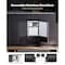 Vevor Undercounter Ice Maker 25 Lbs/Day Built-in Ice Maker Machine w/ Reversible Door IMC25 - alternate 2