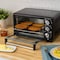 Oster 5-in-1 Function 4 Slice Countertop Convection Oven in Matte Black 2132650 - alternate 2