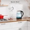 Willz 1.7 Liter 1500 Watt Electric Glass Tea Kettle in Black with Auto Shut Off WLKE17G1M15 - alternate 2