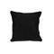 Homeroots 20" Black and White Geometric Cotton Throw Pillow 529282 - alternate 2