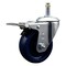 Service Caster 4'' Solid Poly Wheel Swivel 7/16'' Stem Caster with Total Lock Brake SCC-GRTTL20S414-SPUS-716138 - alternate 1