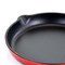 Megachef Round 10.25 Inch Enameled Cast Iron Skillet in Red MG-FR26AR - alternate 2