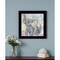 Homeroots Elephant II 1 Black Framed Print Wall Art 415895 - alternate 2