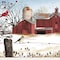 Homeroots Winter Friends 1 White Framed Print Wall Art 404421 - alternate 3