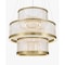 Euf Empra, Chandelier, 3-Light, 35", Gold, Clear Crystal 49351-019 - alternate 2