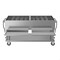 Koolmore 72 in. Commercial Mobile Outdoor Propane Gas Grill, ETL Listed in Stainless-Steel KM-CGM-72 - alternate 2