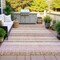 Homeroots 3' X 5' Pink And Beige Striped Washable Indoor Outdoor Area Rug 632233 - alternate 2