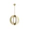 Corbett Lighting Samos Integrated LED Pendant in Vintage Brass 507-21-VB - alternate 1