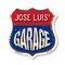 Signmission Jose Luis's Garage, 6 Inch X 6 Inch, Plastic Sign SHI-P-6-383-JOSE LUIS - alternate 1