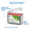 Tork Napkin Dispenser, Plastic, Tabletop, 250 6234100 - alternate 2