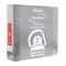 Bazic Products Slant D Ring View Binder with 2 Pockets, 3", Gray 4161 - alternate 1